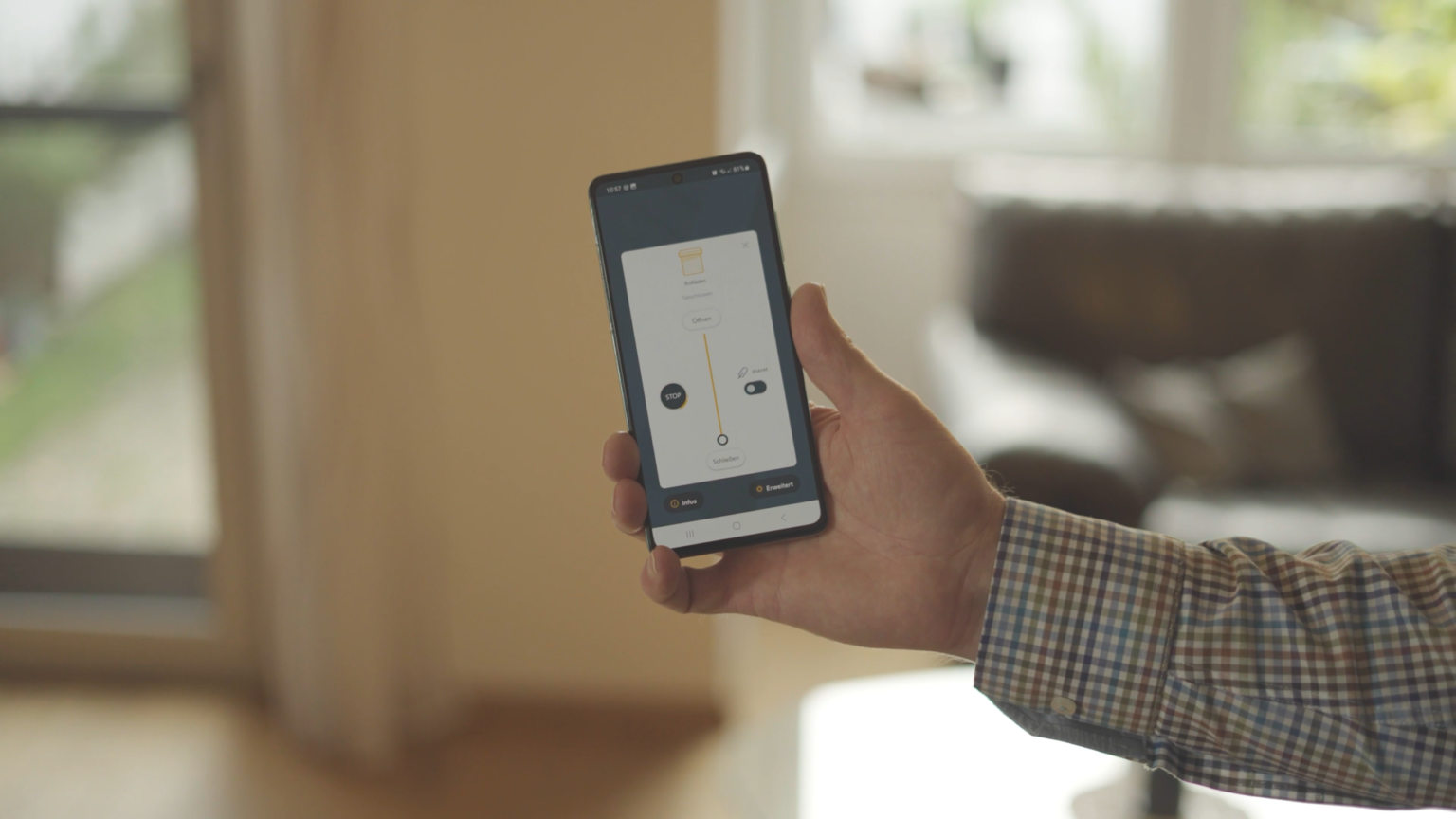 Rolladen-1 Smart Home Steuerung mit App von Lieber Gleich Richtig - Böblingen, Stuttgart. Effiziente Lösungen für Ihr Zuhause.